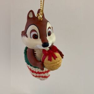 Grolier Vintage Disney Chip Chipmunk ornament retired NIB